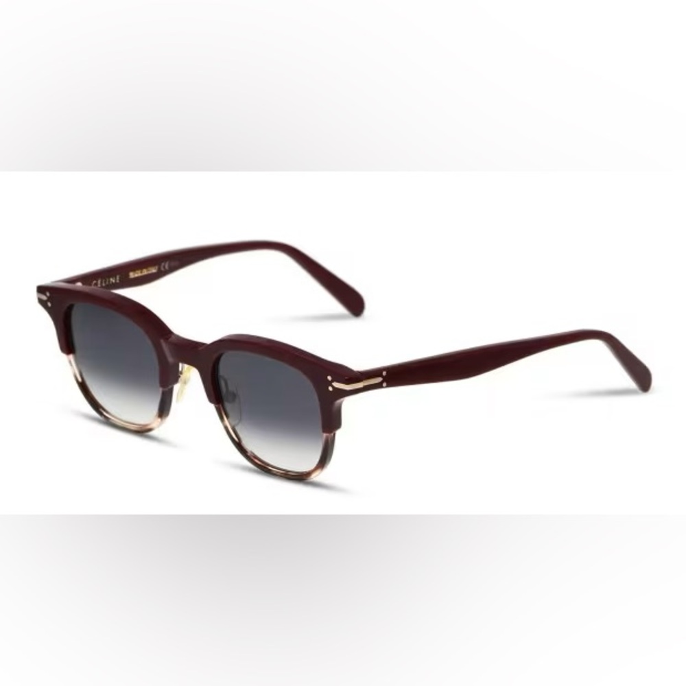 Celine Burgundy Tortoiseshell Women's Sunglasses